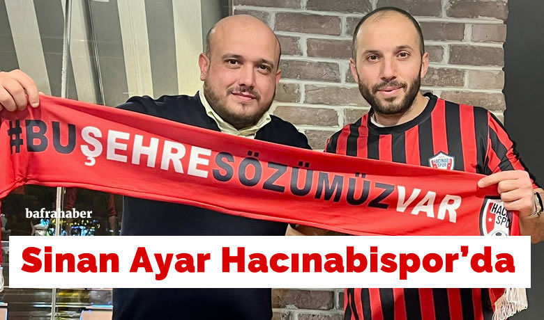 Sinan Ayar Hacınabispor’da - Samsun Süper Amatör Ligi B grubunu 2 maç kala lider olarak tamamlamayı garantileyen Hacınabispor’dan transfer atağı.