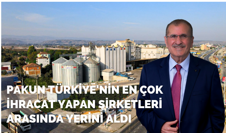 Pakun Türkiye'nin En Çok İhracatYapan Şirketleri Arasında Yerini Aldı - Türkiye’nin köklü un markası Pakun, Türkiye İhracatçılar Meclisi'nin (TİM), “Türkiye’nin İlk 1000 İhracatçısı 2022”  listesine göre sektörünün en çok ihracat gerçekleştiren 61’inci şirketi oldu. 