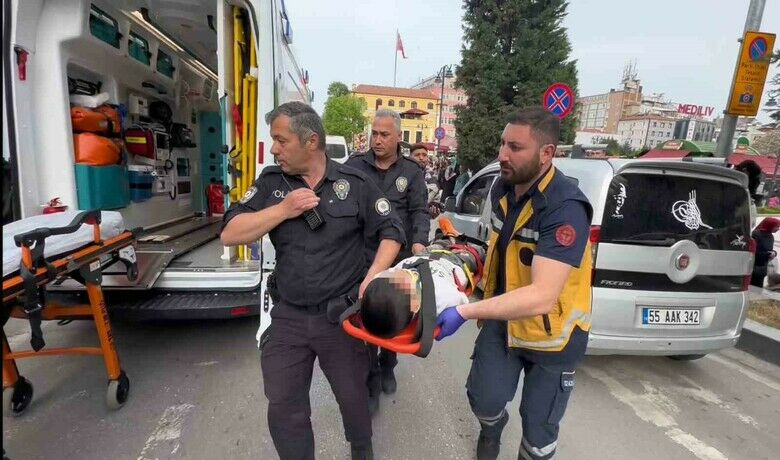 Motokuryenin çarptığı 9 yaşındaki çocuk yaralandı
 - Samsun’da yaya yolu olmayan yerden yolun karşısına geçmeye çalışan 9 yaşındaki çocuğa motokurye çarptı. Kazada yaralanan çocuk ve motokurye hastaneye kaldırıldı