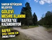 Samsun Büyükşehir Belediyesi Gölevi Mesire Alanını Bafra’ya Kazandırıyor!