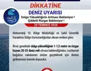 Karadeniz’de Yüksek Dalga Uyarısı: "Denize Girmeyin"